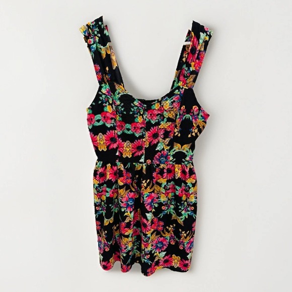 Anthropologie Dresses & Skirts - Anthropologie Under Skies Retro Floral Print Mini Dress Style #91442